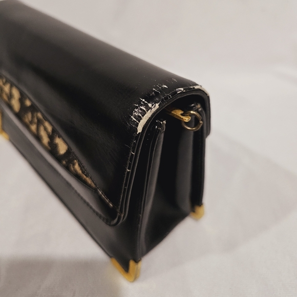 Vintage DIOR bag with chained coin Pouch - Picture 5 of 10